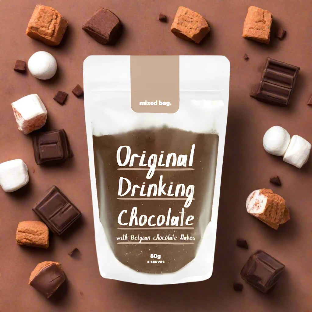 Original Drinking Chocolate with Belgian Chocolate Flakes