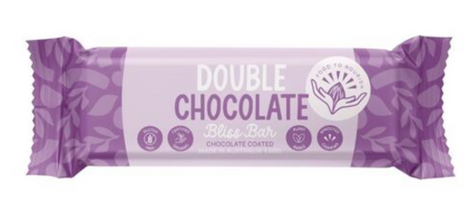 Food to Nourish Bliss Bar Double Chocolate 40g - Gluten Free