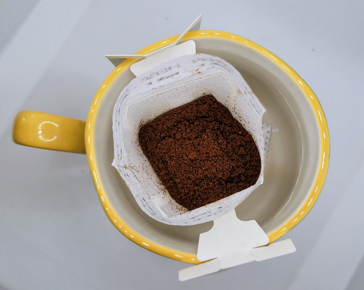 Disposable Over Cup Coffee Filter Bags - For Coffee on the Go!