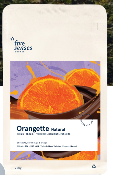 Five Senses Coffee - Orangette, Natural