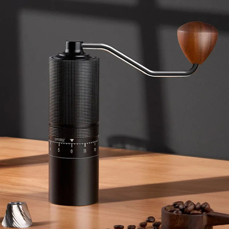 Portable Manual Coffee Grinder CNC Stainless Steel Mill