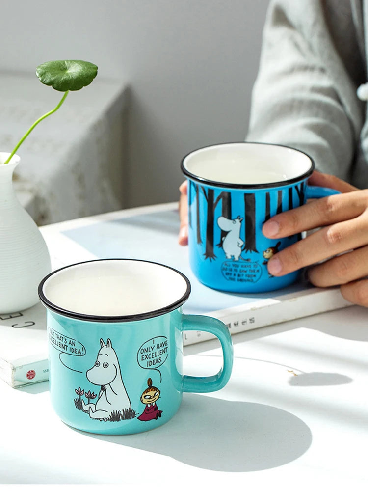 Retro Funny Cartoon Mug Gift Set