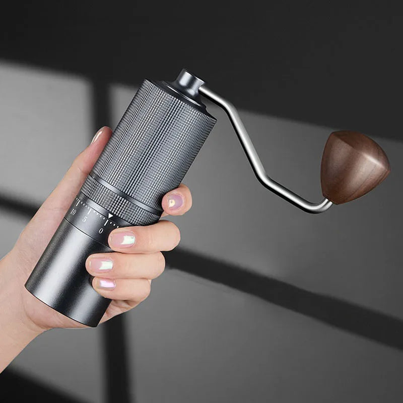 Portable Manual Coffee Grinder CNC Stainless Steel Mill