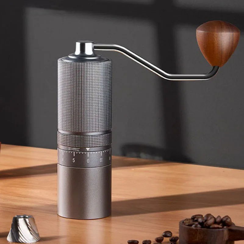 Portable Manual Coffee Grinder CNC Stainless Steel Mill