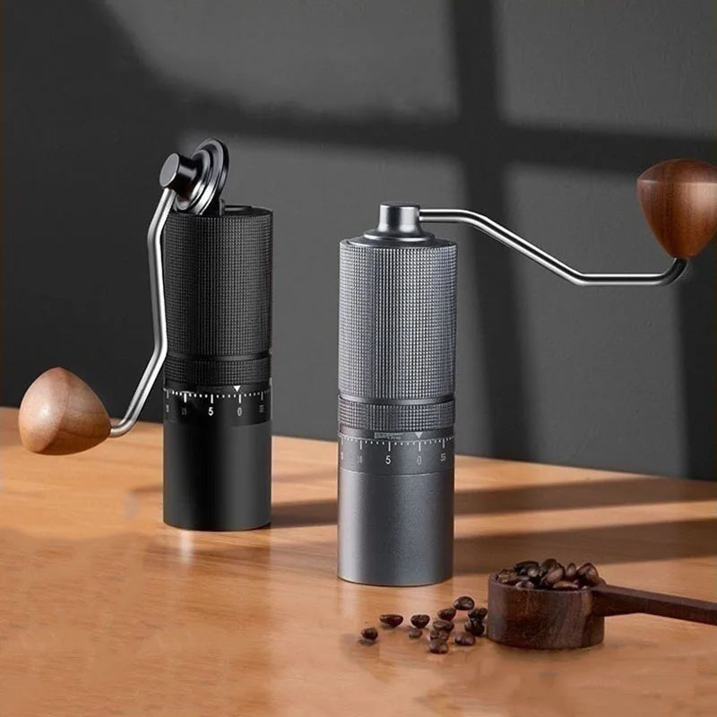 Portable Manual Coffee Grinder CNC Stainless Steel Mill