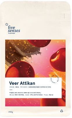 Five Senses - Veer Attikan Coffee Beans 250g