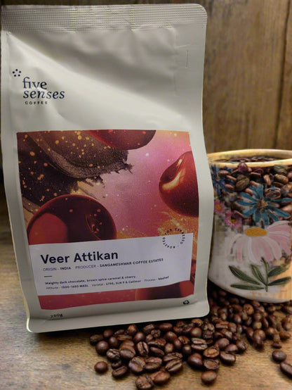 Five Senses - Veer Attikan Coffee Beans 250g