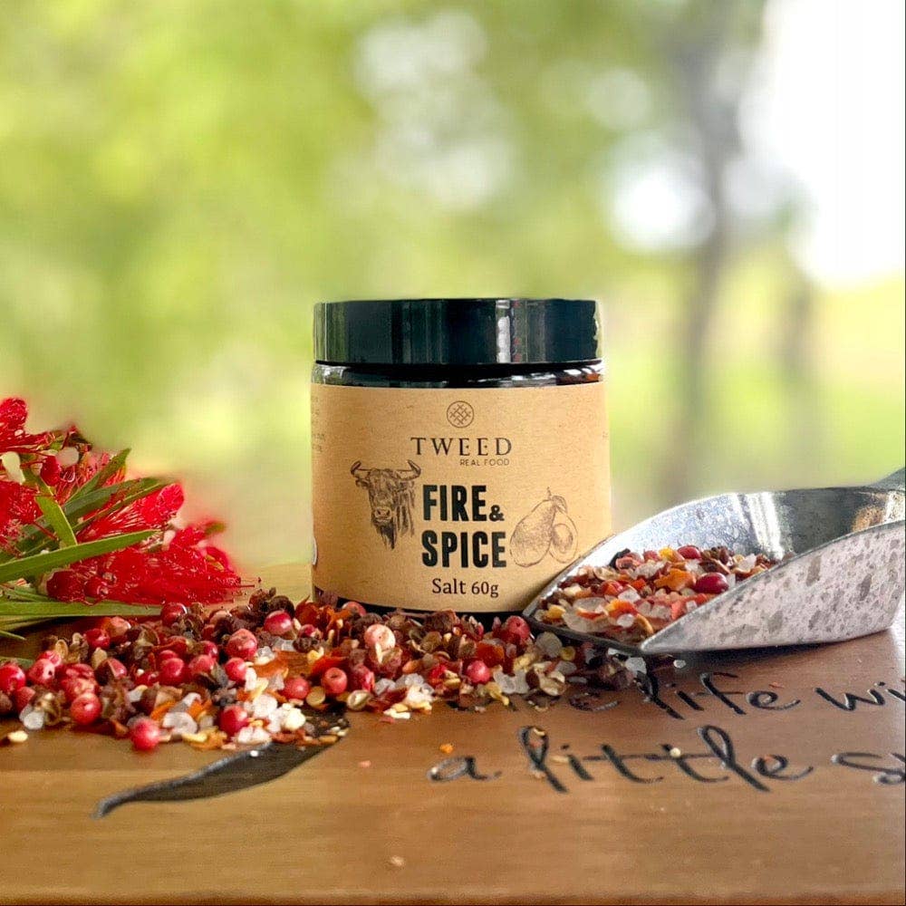 Fire and Spice Grinder Salt