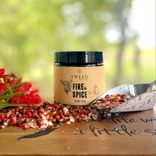 Fire and Spice Grinder Salt