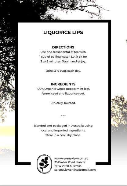 Liquorice Lips - Organic Loose Leaf Tea Blend